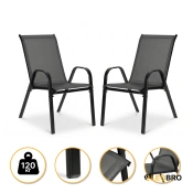 Комплект садових крісел LEOBRO Chairs Set, 2шт (LB-1051)