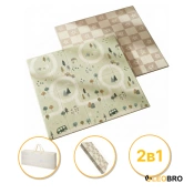 Дитячий ігровий килимок LEOBRO 180 x 200 x 1 см (LB-1032)