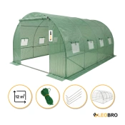 Большая садовая теплица 12м² LEOBRO Green (LB-G104-GRN)