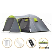 Туристичний намет LEOBRO Pro Camp Grey (LB-1088)
