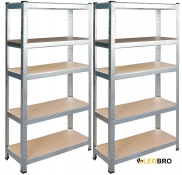 Набор из двух стеллажей Humberg 150 х 75 х 30 см HR-810-2 (4810-2)