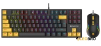 Комплект (клавіатура + миша) Tracer GAMEZONE HORNET87 USB (TRAKLA47396)