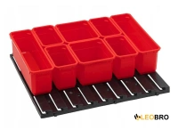 Набір контейнерів з дошкою Qbrick System PRO 300 Organizer (5901238255895)