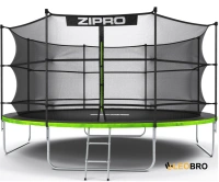 Батут Zipro 435 см с внутренней защитной сеткой Jump Pro 14FT IN