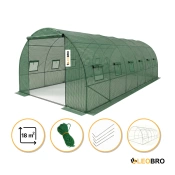 Садова теплиця парник LEOBRO Garden 18м2 Green (LB-G105-GRN)