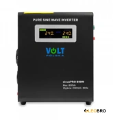 Гибридный ИБП/инвертор Volt Polska SINUS PRO 800 W 12/230V 500/800W (3SP098012W)