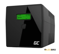Бесперебойник/ИБП Green Cell 1000VA/600W (UPS03)