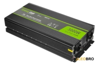Автомобильный инвертор Green Cell 12V на 230V 3000W/6000W (INV15) Чистий синус